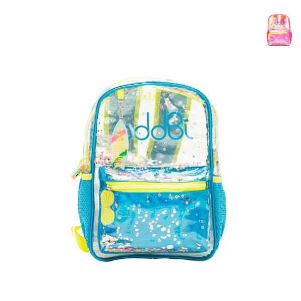 오드비 펀펀 썸머 드림 미니미 백팩 블루 Blue Fun Fun Summer Dream Minime Backpack oddBi